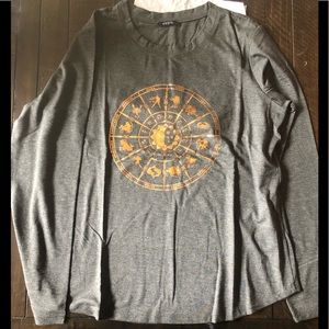 Avon zodiac long sleeve super soft t-shirt XL